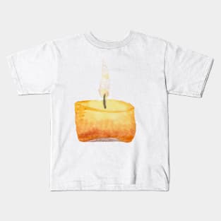 Small zen hope candle Kids T-Shirt